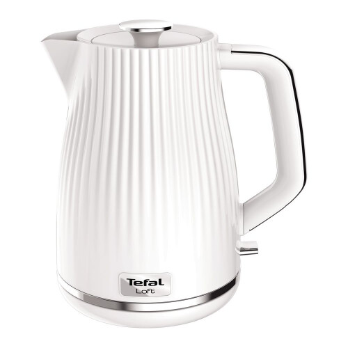 Tefal TEFAL Loft KO250140 Rapid Boil Traditional Kettle - Pure White, White