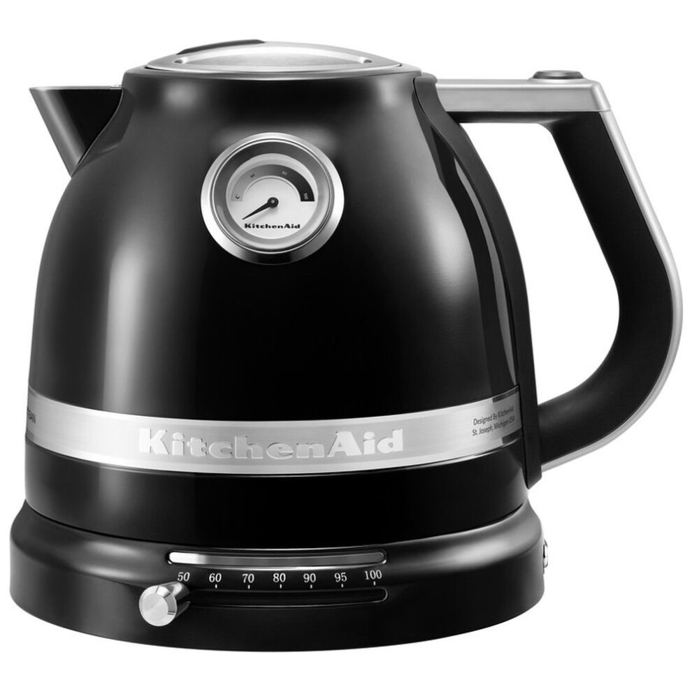 KITCHENAID Artisan 5KEK1522BOB Traditional Kettle - Onyx Black, Black