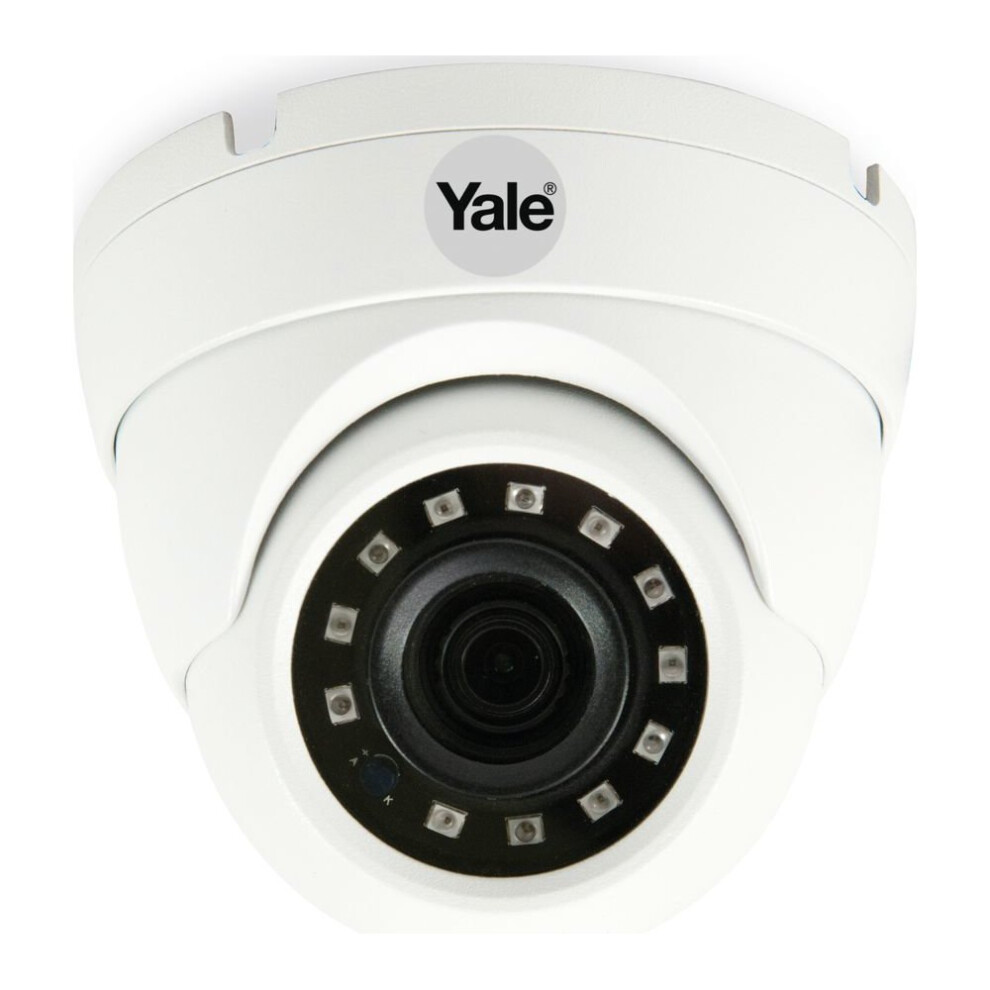YALE SV-ADFX-W Smart Home CCTV Dome Full HD 1080p Outdoor Camera