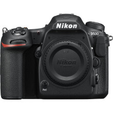 NIKON D500 DSLR-Kamera – Schwarz, Gehäuse ohne Objektiv, Schwarz