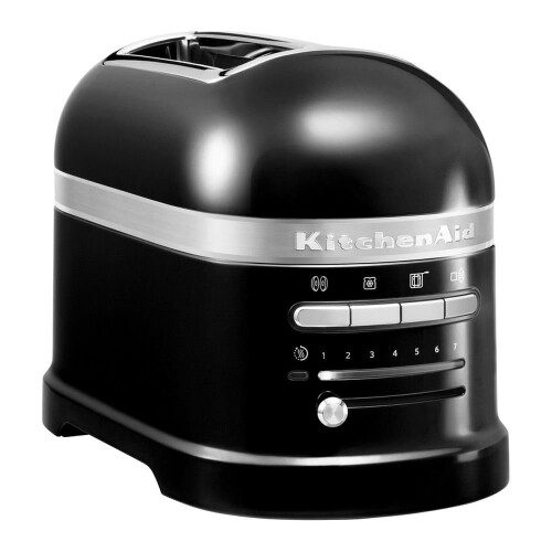 KitchenAid KITCHENAID Artisan 5KMT2204BOB 2-Slice Toaster - Onyx Black, Black
