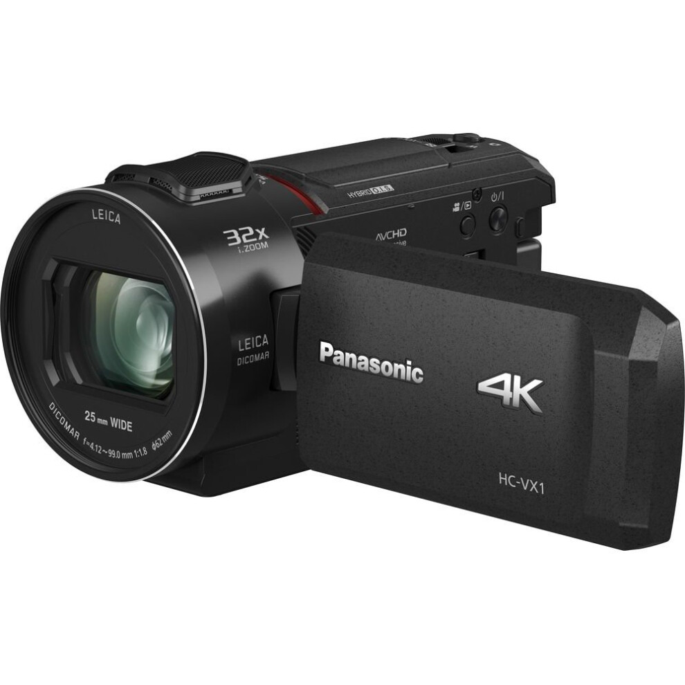 PANASONIC HC-VX1EB-K 4K Ultra HD Camcorder - Black, Black