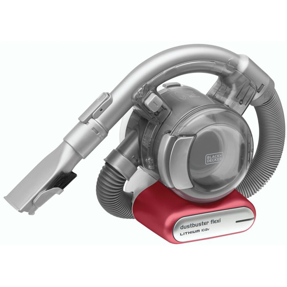 BLACK & DECKER Dustbuster PD1020L Flexi Handheld Vacuum Cleaner - Red, Black