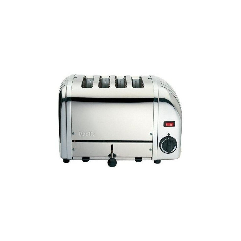 DUALIT 40352 Vario 4-Slice Toaster - Stainless Steel, Stainless Steel