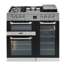 Leisure CS90F530X Cuisinemaster 90cm 5 Burners Dual Fuel Range Cooker