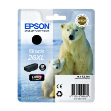 EPSON Polar Bear T2621 XL Black Ink Cartridge, Black