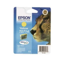 EPSON Cheetah T0714 Yellow Ink Cartridge, Yellow