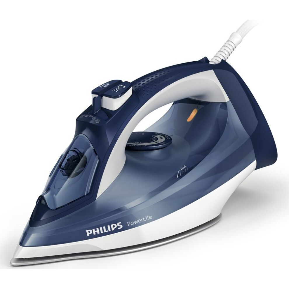 PHILIPS Power Life GC2994/29 Steam Iron - Blue, Blue