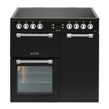 LEISURE Cookmaster CK90C230K Electric Ceramic Range Cooker - Black, Black