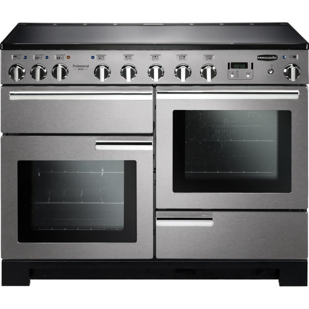Rangemaster PDL110EISS/C Professional Deluxe 110cm 5 Burners  Electric Range