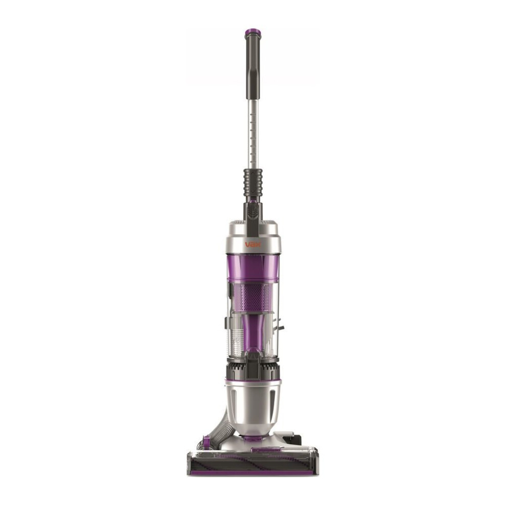 VAX Air Stretch Pet Max U85-AS-Pme Upright Bagless Vacuum Cleaner (U85ASPme) - Silver & Purple, pet hair specialist for all floor types