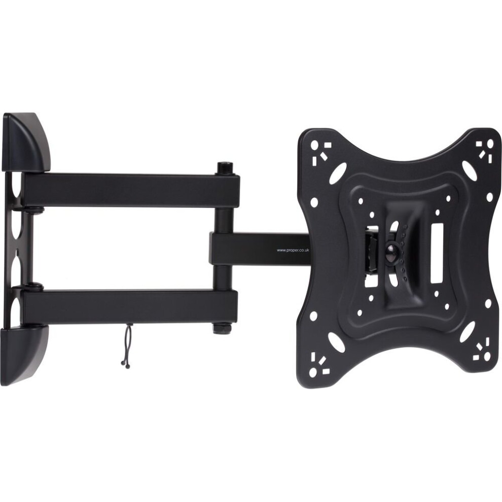 PROPER Heavy-Duty Swing Arm Full Motion TV Bracket