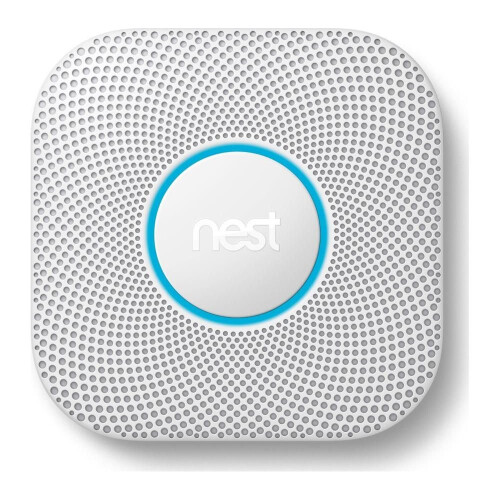 nest NEST Protect 2nd Generation Smoke and Carbon Monoxide Alarm - Battery operated, Green