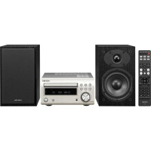DENON DM-41DAB Wireless Traditional Hi-Fi System - Premium Silver, Silver