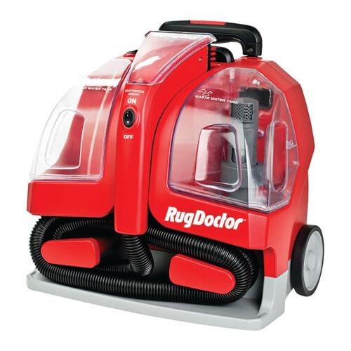 RUG DOCTOR 93306 Portable Spot Cylinder Carpet Cleaner - Red, Red