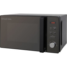 RUSSELL HOBBS RHM2076B Solo Microwave - Black, Black