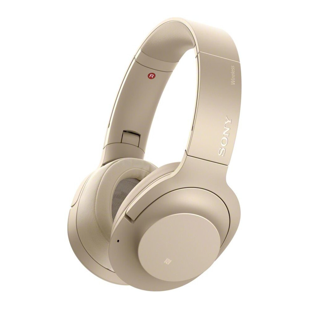 Sony Wh-H900n Wireless Bluetooth Noise-Cancelling Headphones - Gold