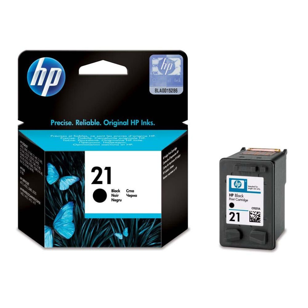 Hp 21 Ink Cartridge, Black