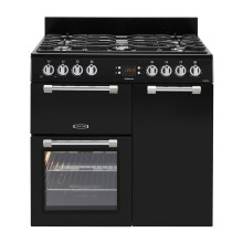 LEISURE Cookmaster 90 Gas Range Cooker - Black, Black
