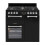 Leisure LEISURE Cookmaster 90 Gas Range Cooker - Black, Black 1
