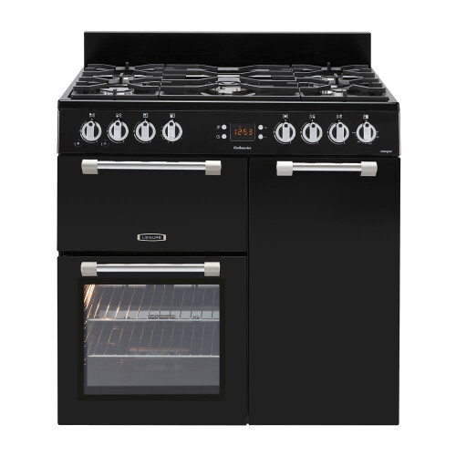 Leisure LEISURE Cookmaster 90 Gas Range Cooker - Black, Black