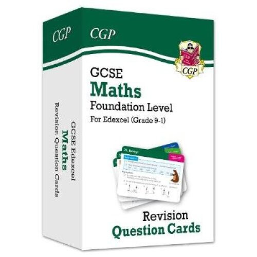 New Grade 9-1 GCSE Maths Edexcel Revision Question Cards - Foundation