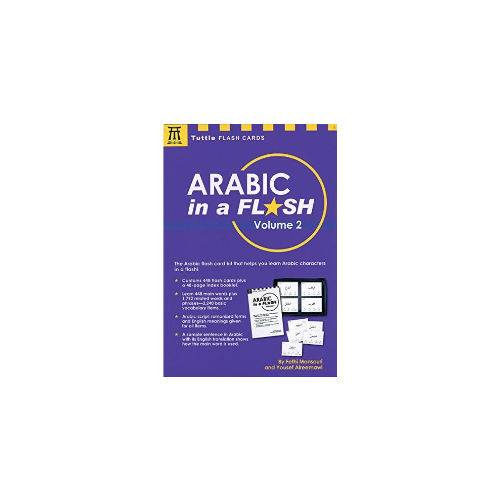 Arabic In A Flash Kit Volume (Tuttle Flash Cards) Size 2