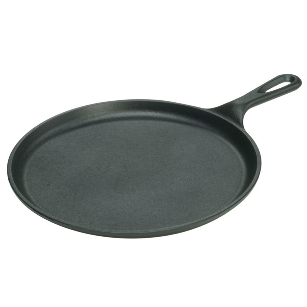 EDDINGTONS 17L9OG3 Round 27 cm Pancake Griddle - Black, Black