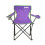 Folding Camping Chair for Adults and Kids Purple with Green trim Lightweight Foldable Chair Suitable for Outdoors From just be 1