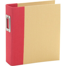Simple Stories Sn@P! Binder 6"X8"-Red