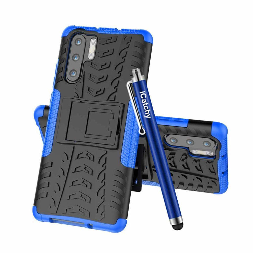 (Blue) For Huawei P30 Pro Armor Rugged Shockproof Case Blue 5056298002658