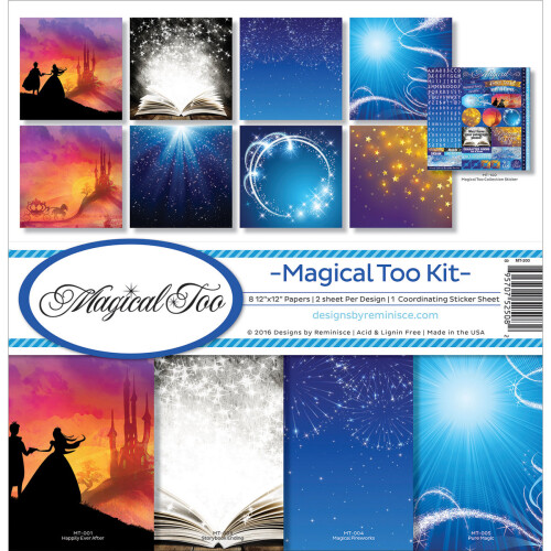 Reminisce Collection Kit 12""X12"" - Auch magisch