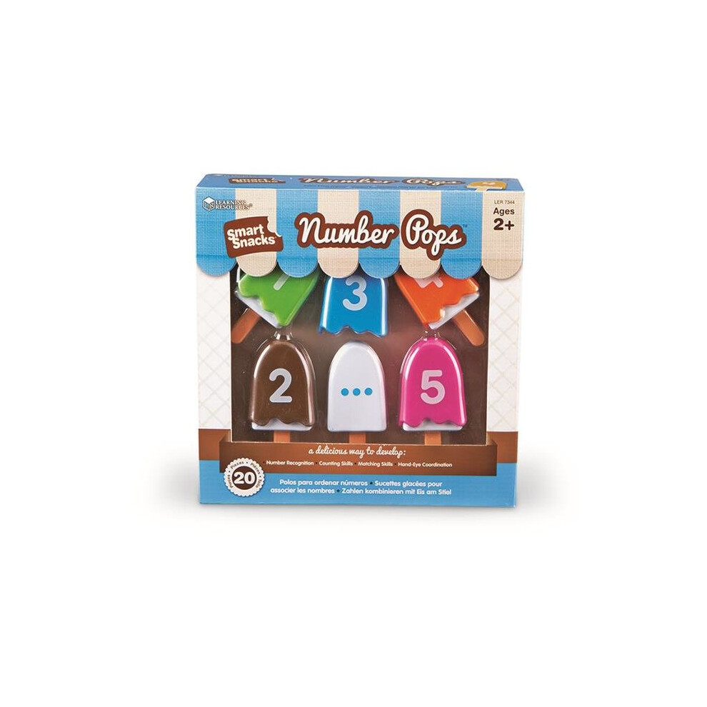 Learning Resources LER7344 Smart Snacks Numberpops