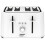 Tefal TEFAL Loft TT60140 4-Slice Toaster - Pure White, White 1