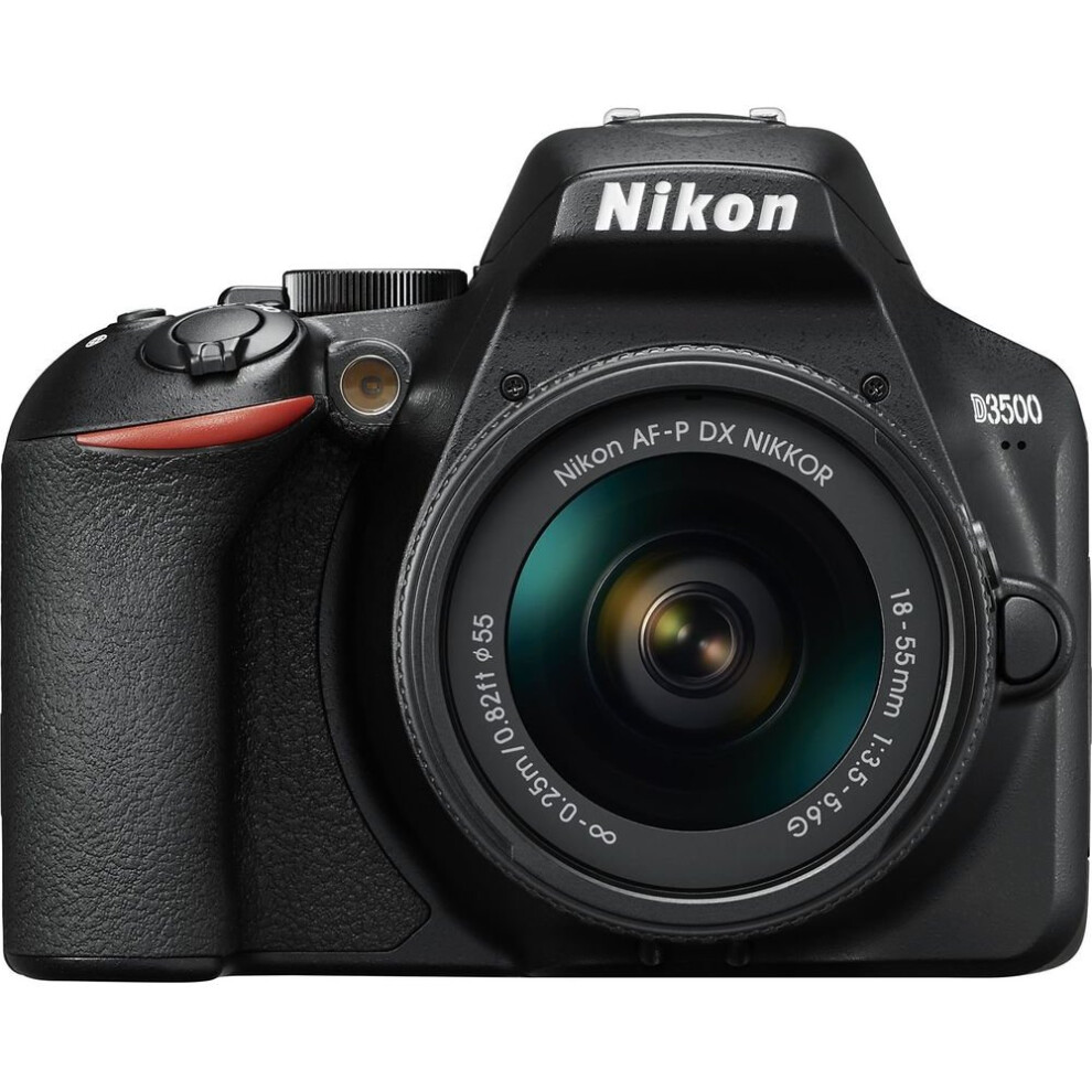 Nikon D3500 + AF-P 18–55 Kit Fotocamere Slr 24,2 Mp Cmos 6000 X 4000 Pixel Nero-image