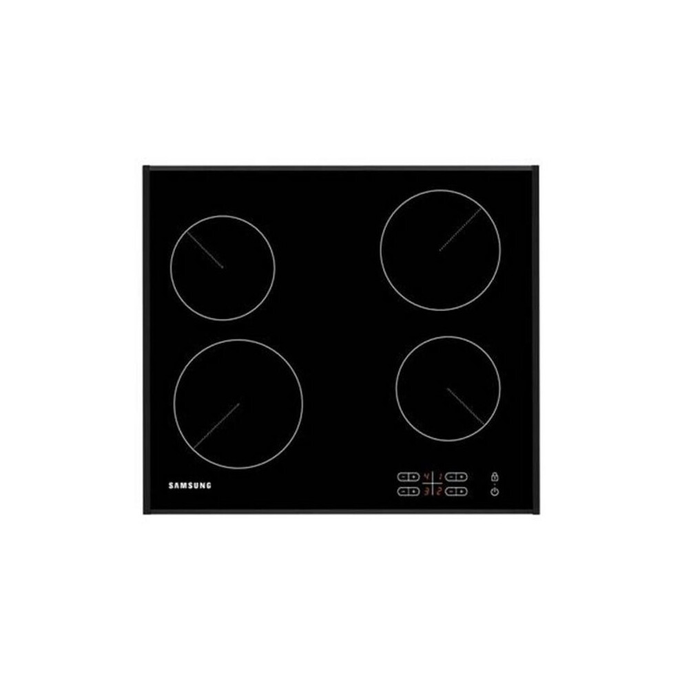 Samsung C61R2AEE 58cm 4 Burners Ceramic Hob Electronic Display Touch Control