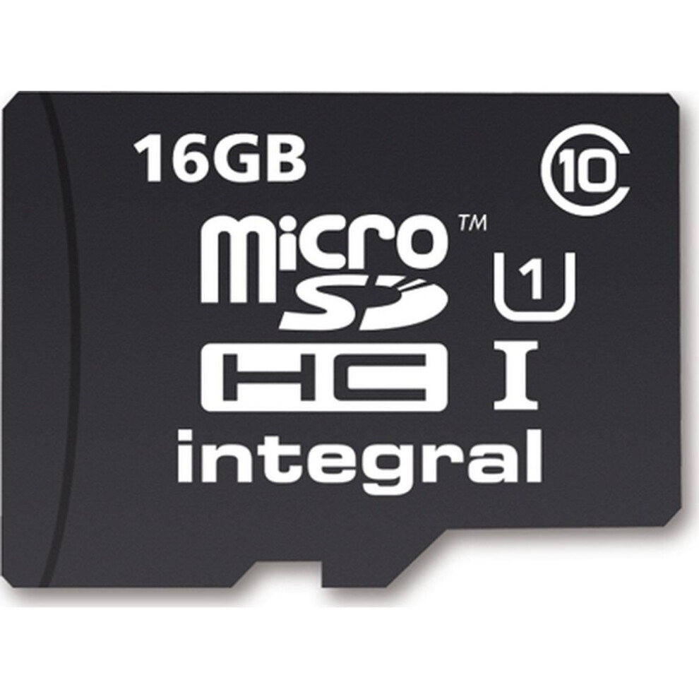 INTEGRAL UltimaPro Class 10 microSD Memory Card - 16 GB