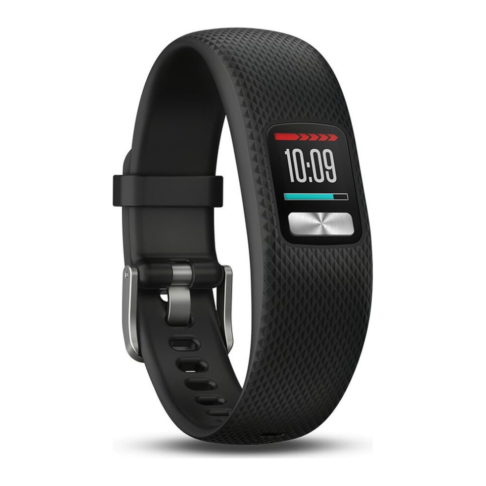 GARMIN Vivofit 4 Fitness Tracker - Black, Large, Black