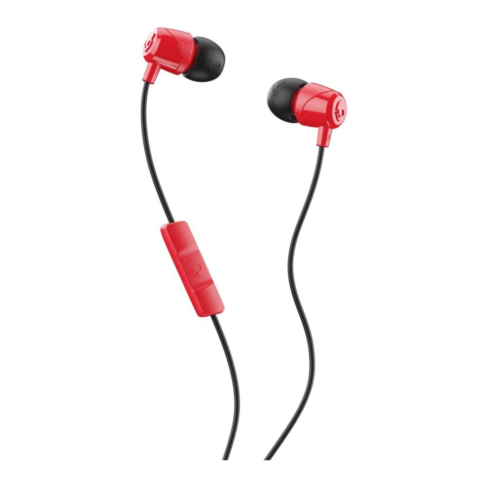 SKULLCANDY Jib Headphones - Red & Black, Red