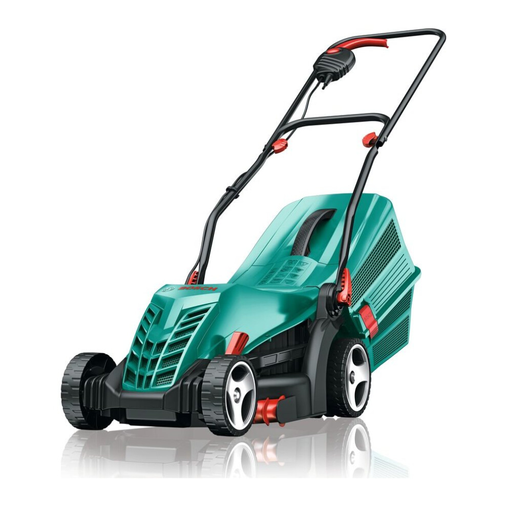 BOSCH Rotak 34 R Corded Rotary Lawn Mower - Green, Green