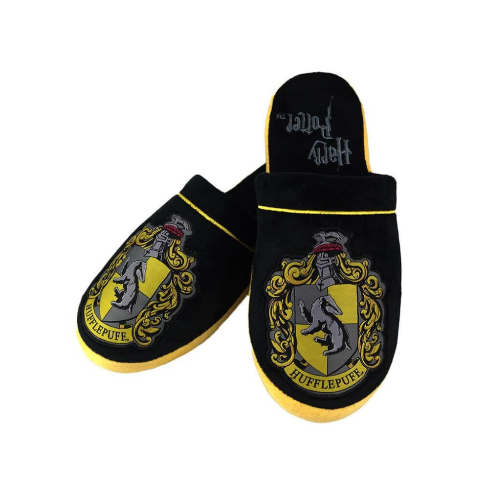 Harry Potter Hogwarts Hufflepuff Adult Mule Slippers