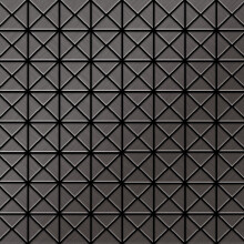 Metal Mosaic Tile Titanium Smoke brushed dark grey 1.6mm Deco-Ti-SB