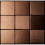 Metal Mosaic Tile Copper mill copper 1.6mm Attica-CM 3