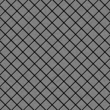 Metal Mosaic Tile Stainless Steel marine brushed grey 1.6mm Diamond-S-S-MB