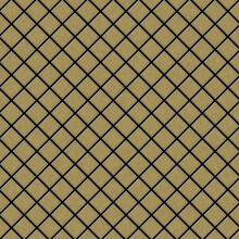 Metal Mosaic Tile Titanium Gold brushed gold 1.6mm Diamond-Ti-GB