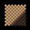 Metal Mosaic Tile Copper mill copper 1.6mm Diamond-CM 2