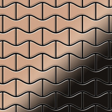 Metal Mosaic Tile Copper mill copper 1.6mm Kismet-CM