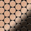 Metal Mosaic Tile Copper mill copper 1.6mm Medallion-CM 1