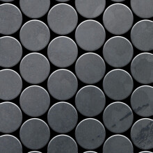 Metal Mosaic Tile Raw Steel mill grey 1.6mm Medallion-RS