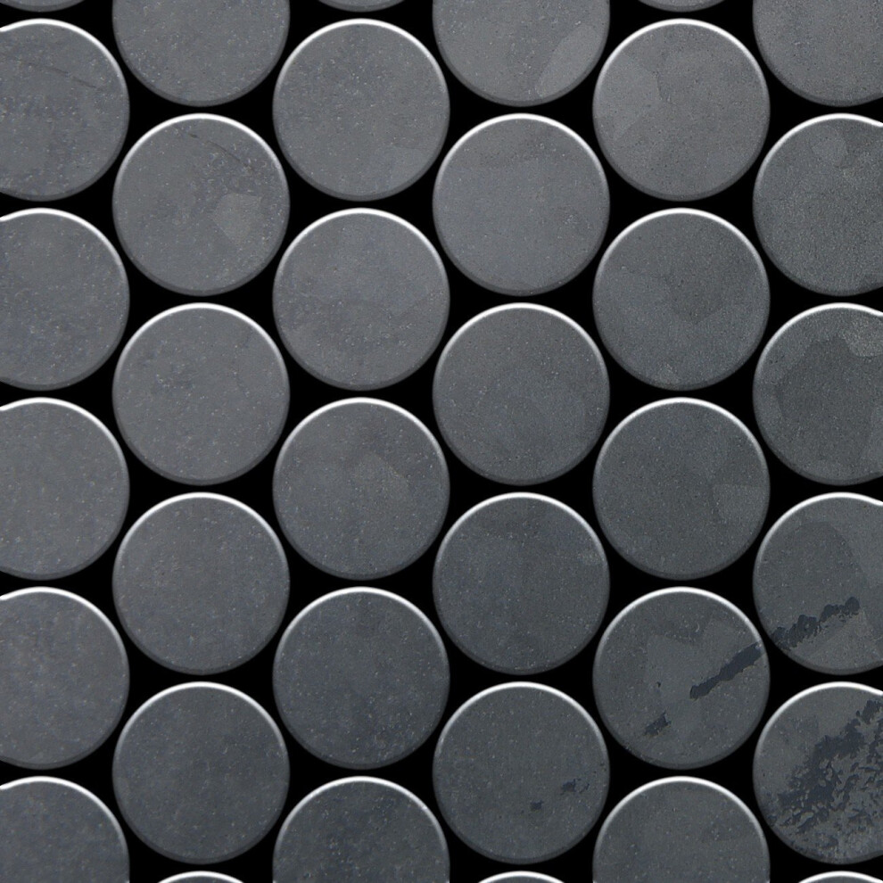 Metal Mosaic Tile Raw Steel Mill Grey 1.6Mm Medallion-Rs 4250691729339